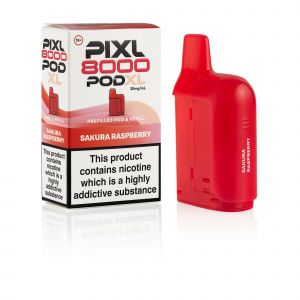 Pixl 8000 Sakura Raspberry pod and box